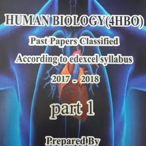Human Biology 4HB0 Classified Part 1